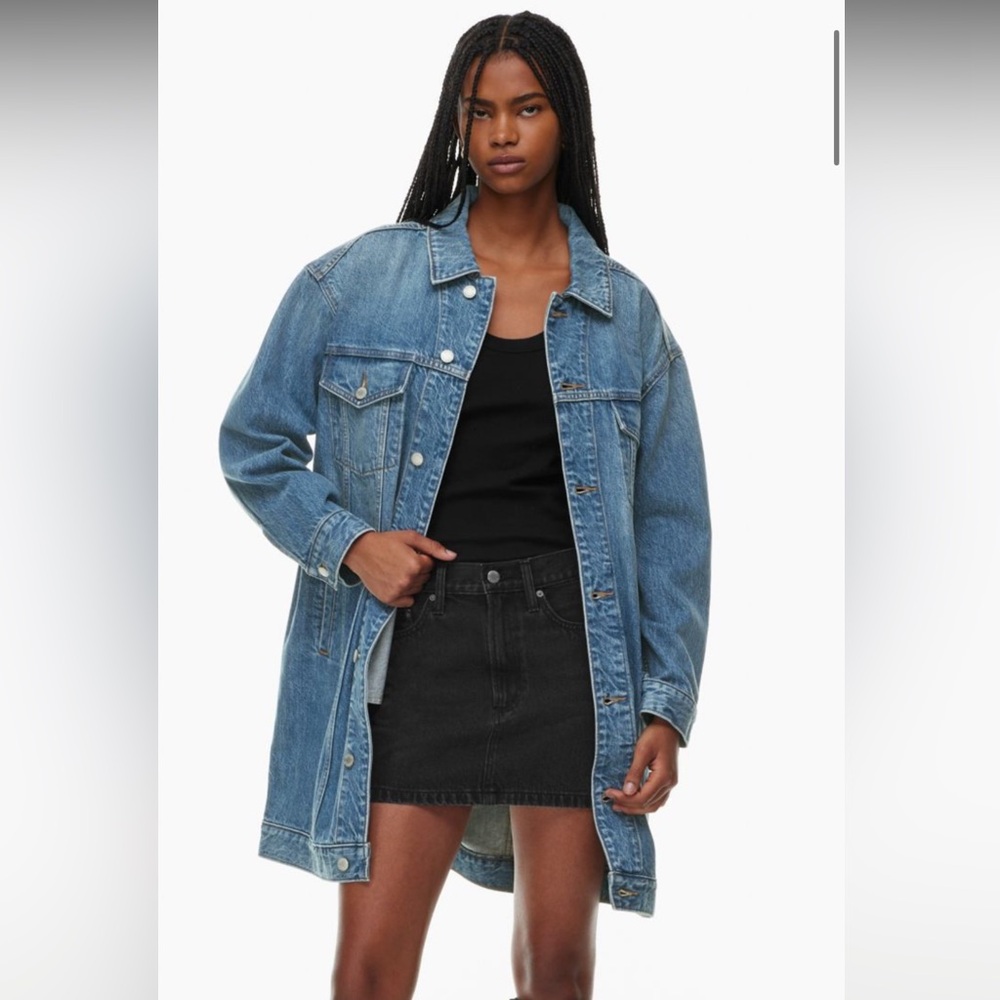 Aritzia Denim Forum Ali Coat